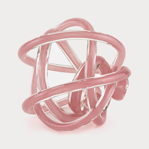 Glass Knot- Pink