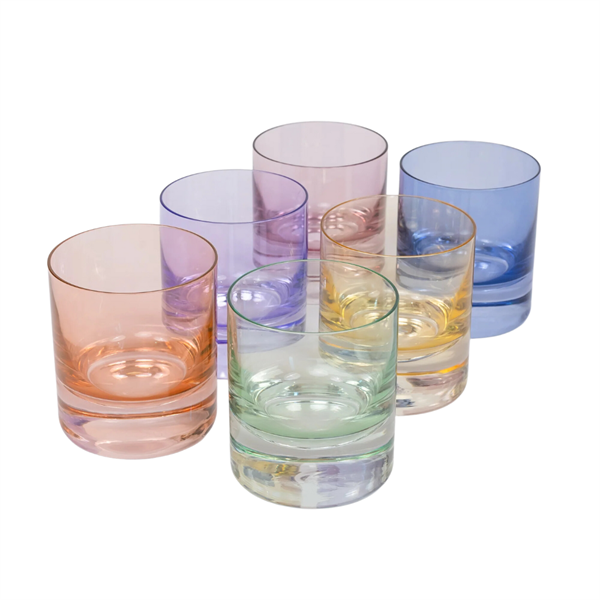 Estelle Colored Rocks Glasses