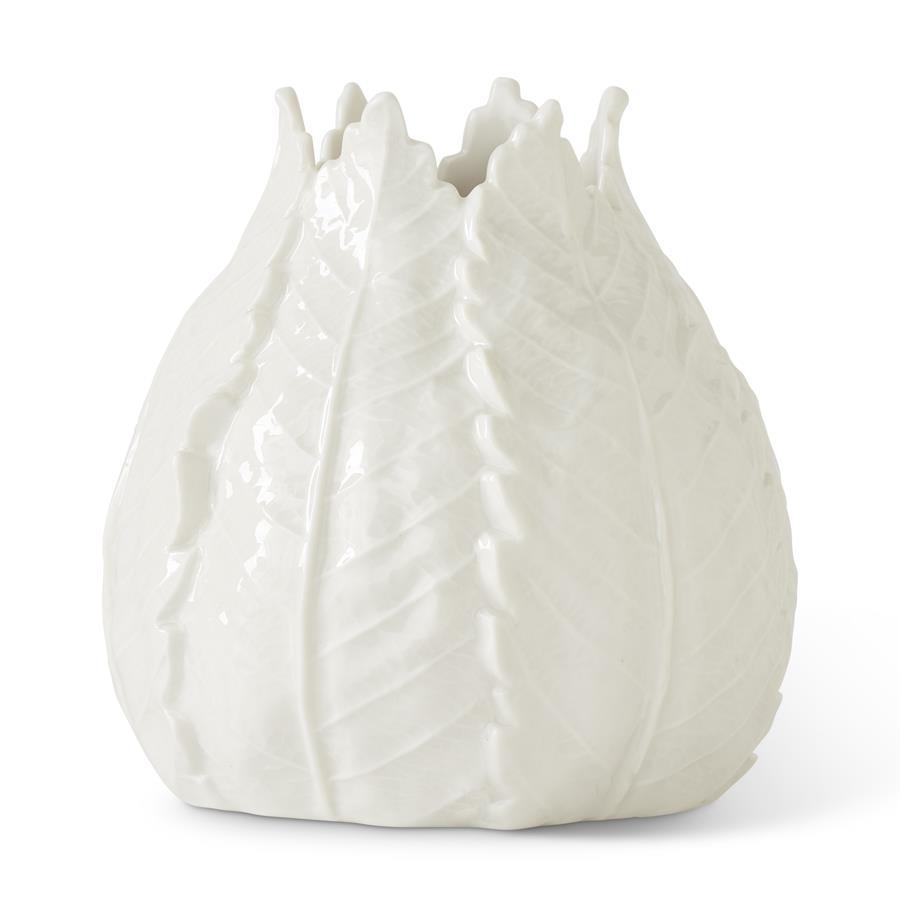 La Maison Store White Cabbage Vase, L