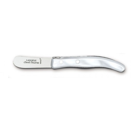 Claude Dozorme Berlingot Small Butter Knife, White