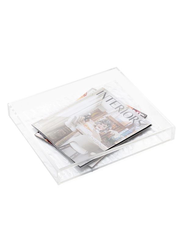 Mother of Pearl Acrylic Tray