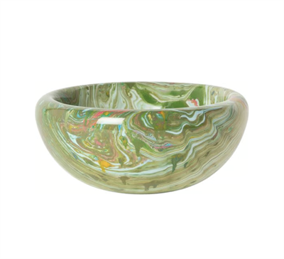 Resin Swirl Bowl, Pink *76236