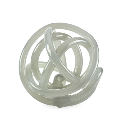 Glass Knot- Smoke Blue *52837