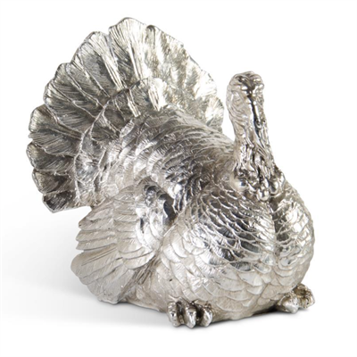 Silver Sitting Turkey