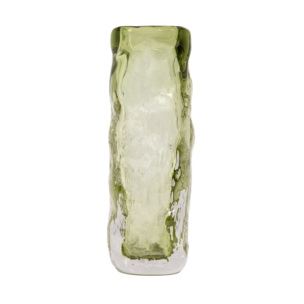 Textured Glass Vase