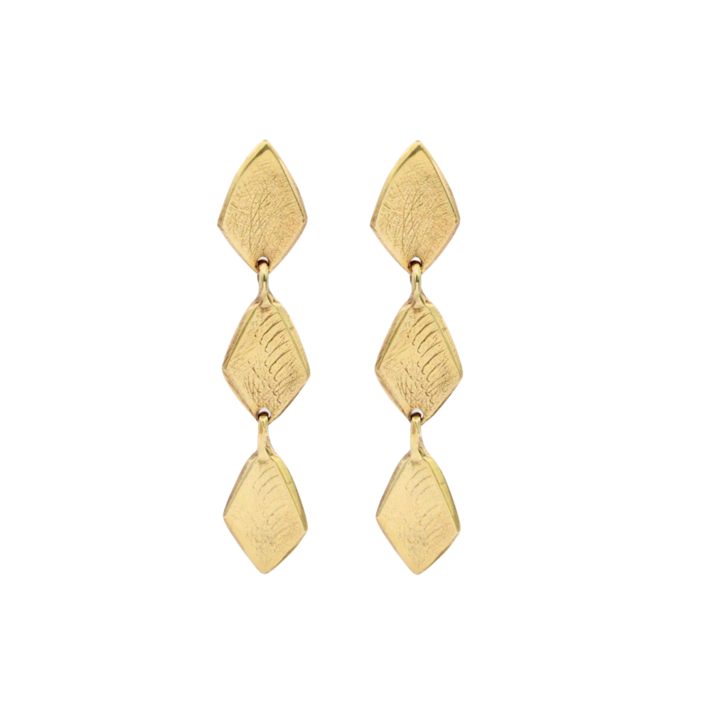 Bronze Drop Earrings