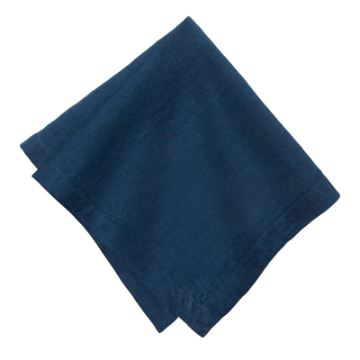 French Linen Napkin - Navy