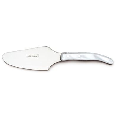 Claude Dozorme Cake Server, White