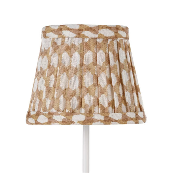 Fermoie x Zafferano Poldina Pro Lampshade in Nut Brown Wicker