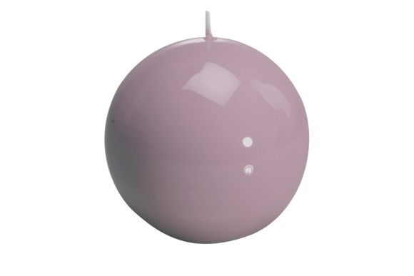 Large Lacquer Ball Candle- Turtledove