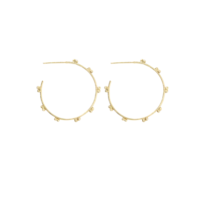 Gold Dot Earrings