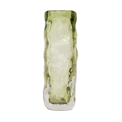 Textured Glass Vase