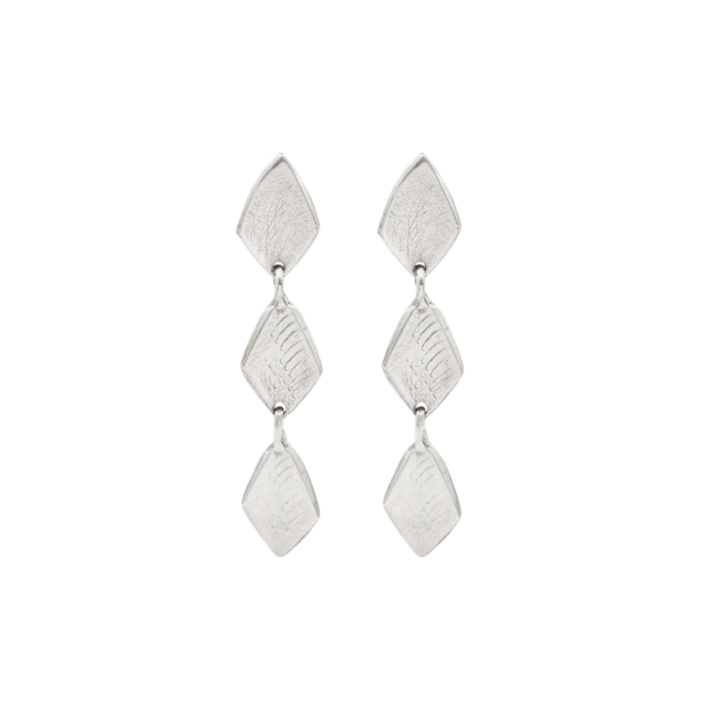 Silver Drop Earrings