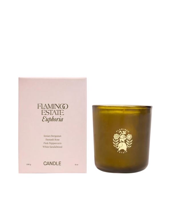 Flamingo Estate Night Blooming Jasmine & Damask Rose Candle