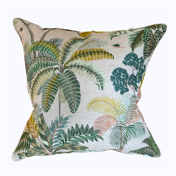 LMA Pillow #21 Malabar Palm 22" x 22"