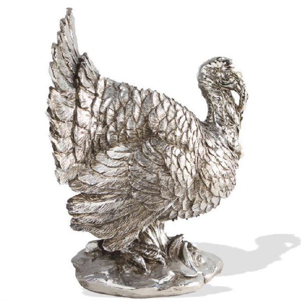 Silver Standing Turkey