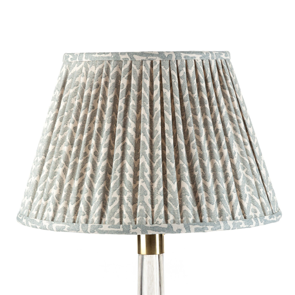 Fermoie Lampshade 16" in Light Blue Rabanna