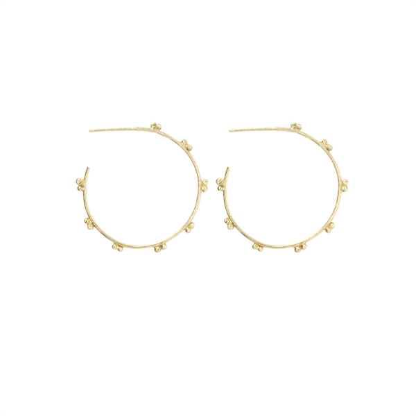 Gold Dot Earrings