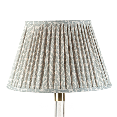 Fermoie Lampshade 16" in Light Blue Rabanna